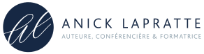 Anick Lapratte Auteure Conferenciere Formatrice Logo Color 2
